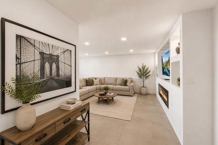 4. 2200 N Central Modern minimalist living room design