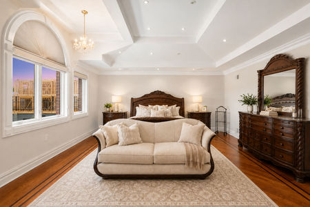 40. 335 Riverdale Luxurious traditional master bedroom interior