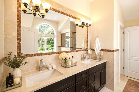 45. 335 Riverdale Elegant modern bathroom with natural light