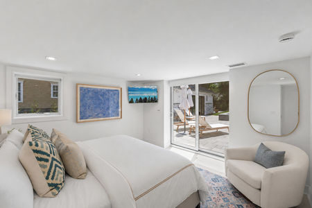 46. 35 Jane Modern minimalist bedroom with patio view