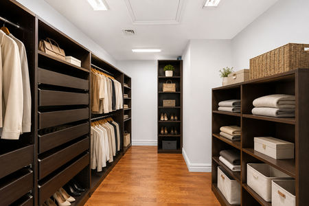 49. 335 Riverdale Elegant modern walk-in closet design
