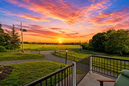 5. 933 River Rd. Serene countryside sunset from the porch