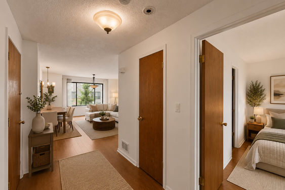 5 Kings Cozy modern apartment interior design