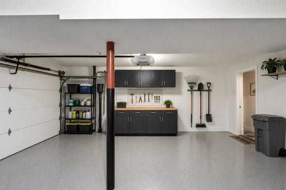 5 Kings Neat and organized garage interior