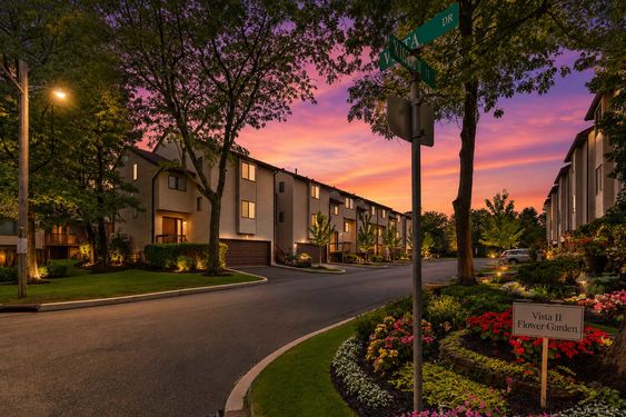 5 Kings Serene suburban twilight street view