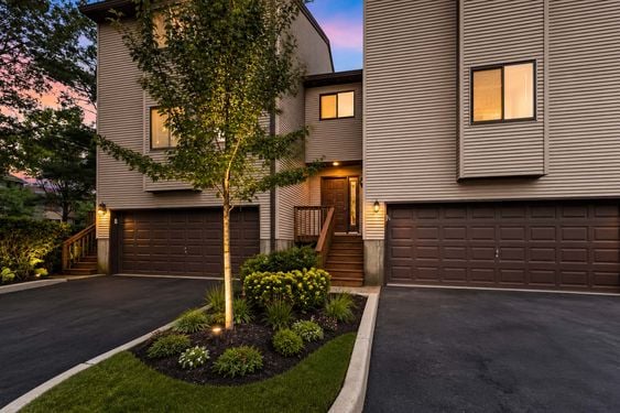 5 Kings Warm evening glow over suburban townhouses