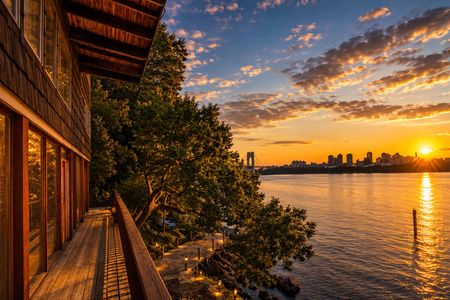 50. 35 Shore Golden hour riverside retreat