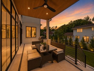 53. 14 Allison - Modern Patio at Sunset