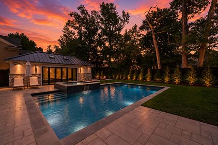 54. 35 Jane Twilight backyard retreat with pool and spa