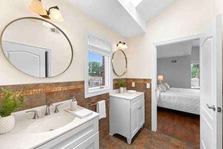 55. 335 Riverdale Modern bathroom with serene bedroom view
