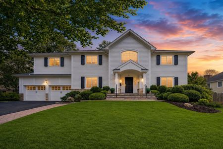 56 Arnold Closter Suburban home at twilight serenity