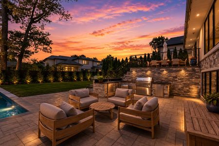 57. 35 Jane Twilight patio with sunset views