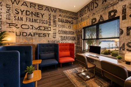 6. 26 Ave Port Imperial Cozy waterfront coworking lounge