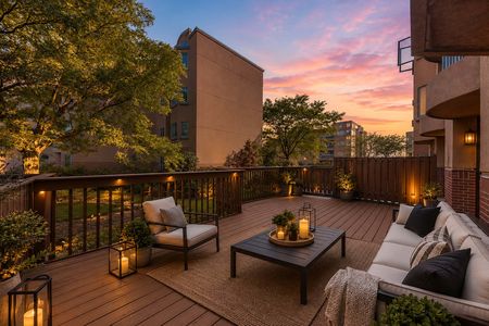 6. 303B Nelson Cozy sunset patio with ambient lights