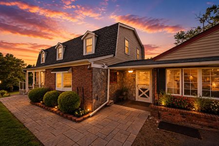 6. 933 River Rd. Suburban home at sunset glow