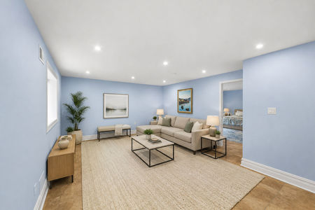 61. 335 Riverdale Modern minimalist living room design