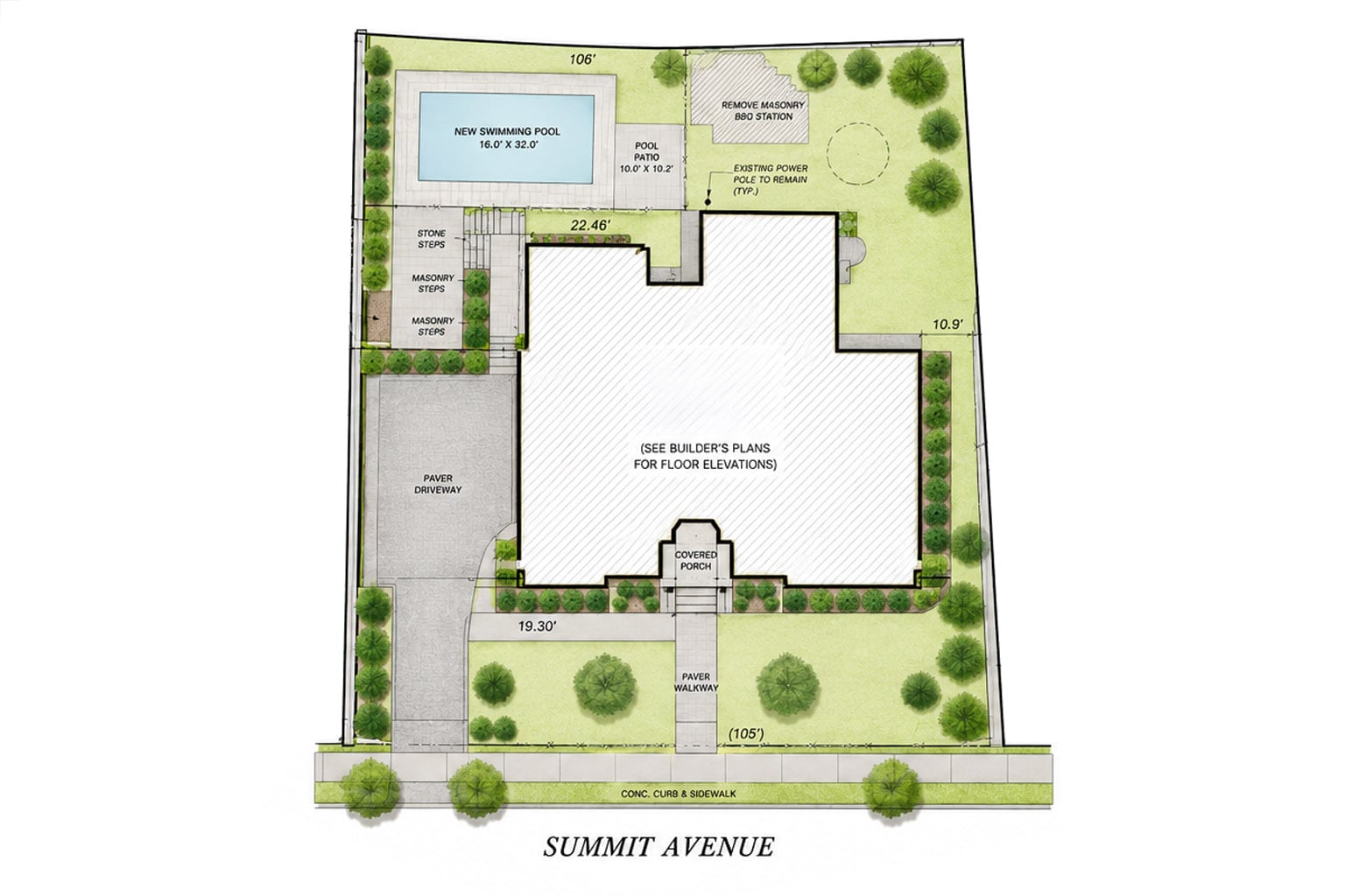 662 Summit Site Plan