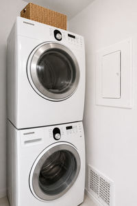 7. 2 Cottage Stacked Samsung Laundry Nook