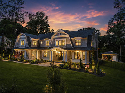 7 396 Knollwood Rd Ridgewood New Jersey Proper Elegant twilight home with landscaped yard