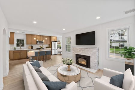 8 StAGED living room 32 Brook St in Closter New Jersey Proper