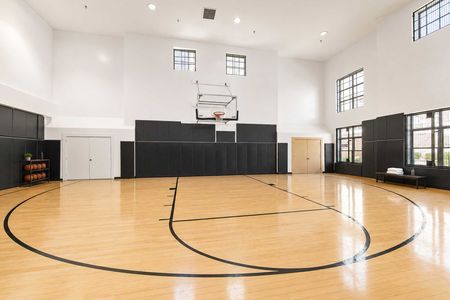 9. 26 Ave Port Imperial Modern basketball gym with natural light