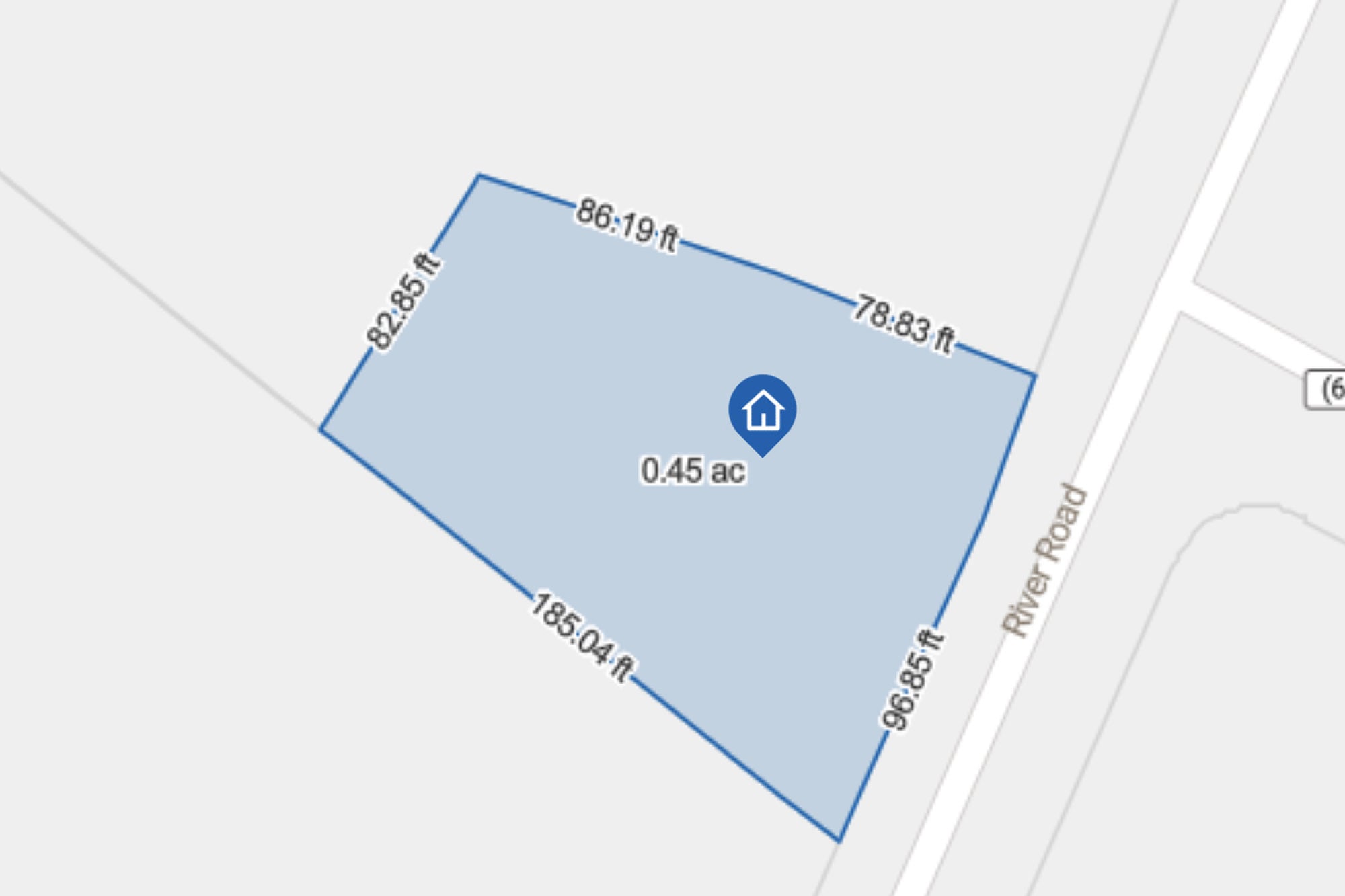 933 River Rd Hillsborough Boundaries