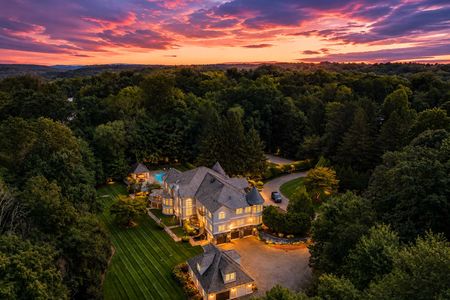 0.14 38 Bridle Way Saddle River NJ Twilight Estate Amid Forested Hills