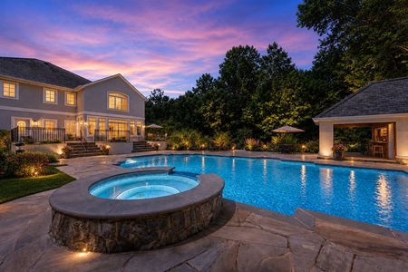 0.24 38 Bridle Way Saddle River NJ Twilight Luxury Pool Retreat