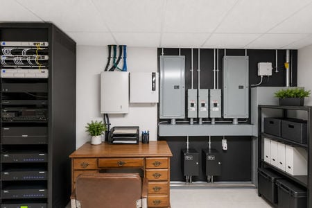 0.49p 38 Bridle Way Saddle River NJ Organized IT and Electrical Utility Room