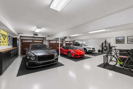 0.50 38 Bridle Way Saddle River NJ Luxury Garage with Bentley and Sports Cars