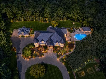 0.9 38 Bridle Way Saddle River NJ Ariel View