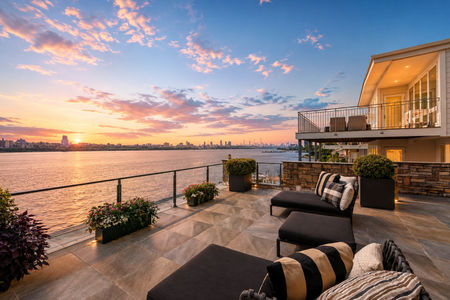 10. 23 Shore Sunset Terrace Overlooking the City