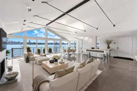 15. 23 Shore Luxury Waterfront Living Room with City Views