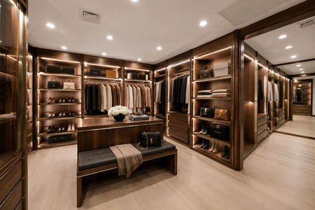 37. 1 Lambs Luxurious Walk In Closet