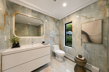 40. 1 Lambs Modern Marble Bathroom Retreat