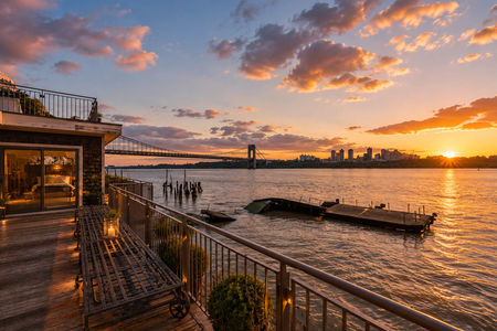 47. 23 Shore Golden Hour Riverfront Terrace