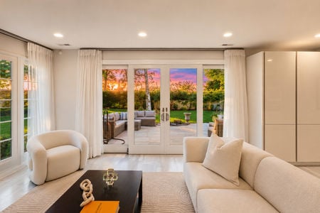 60. 108 Briarwood Sunset Serenity in a Modern Living Room