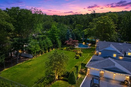 74. 108 Briarwood Twilight Estate with Pool and Sunset Sky
