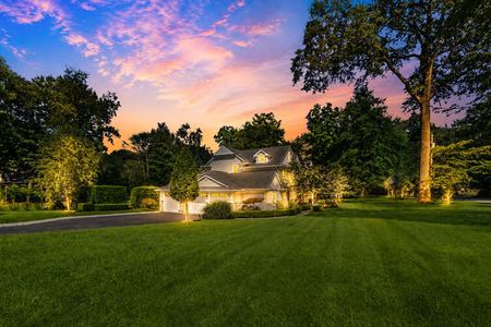 85. 108 Briarwood Luxury Home at Twilight Sunset