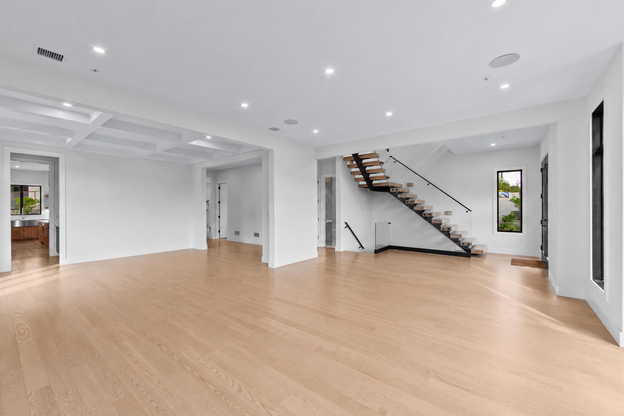 Before staging image of an unfurnished or minimally furnished room