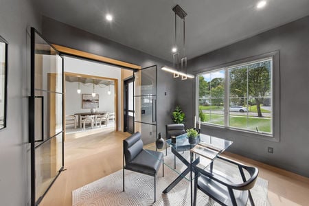 21 Main Level Office with Glass Doors