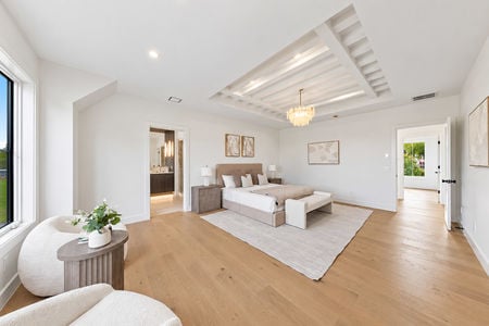 32 Custom Ceiling Detail at 44 Spottswood Rd Glen Rock