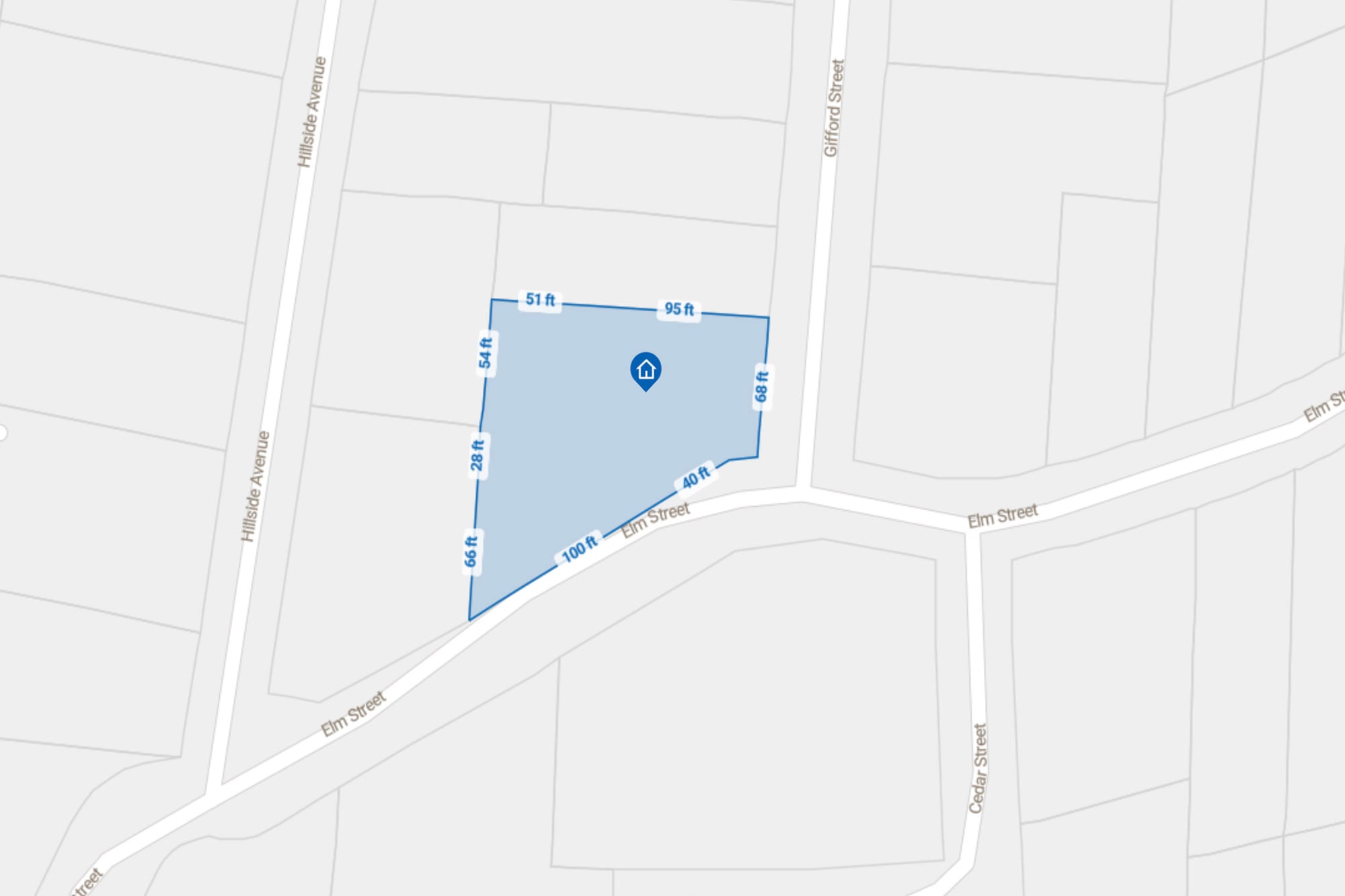 1 S Gifford St Boundaries