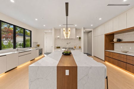 19 2 Tone Island w: wood & quartz