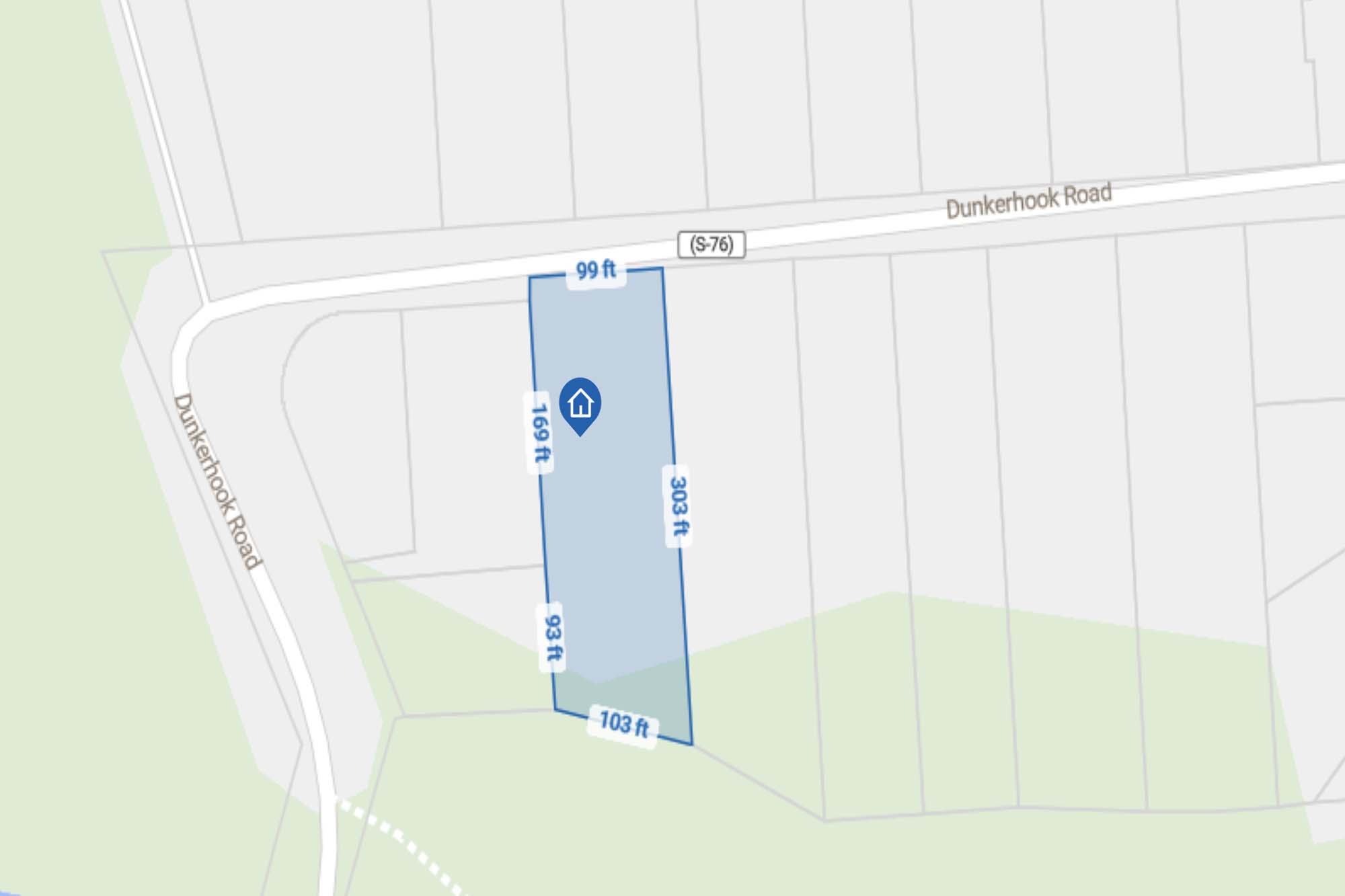 290 Dunkerhook Boundaries