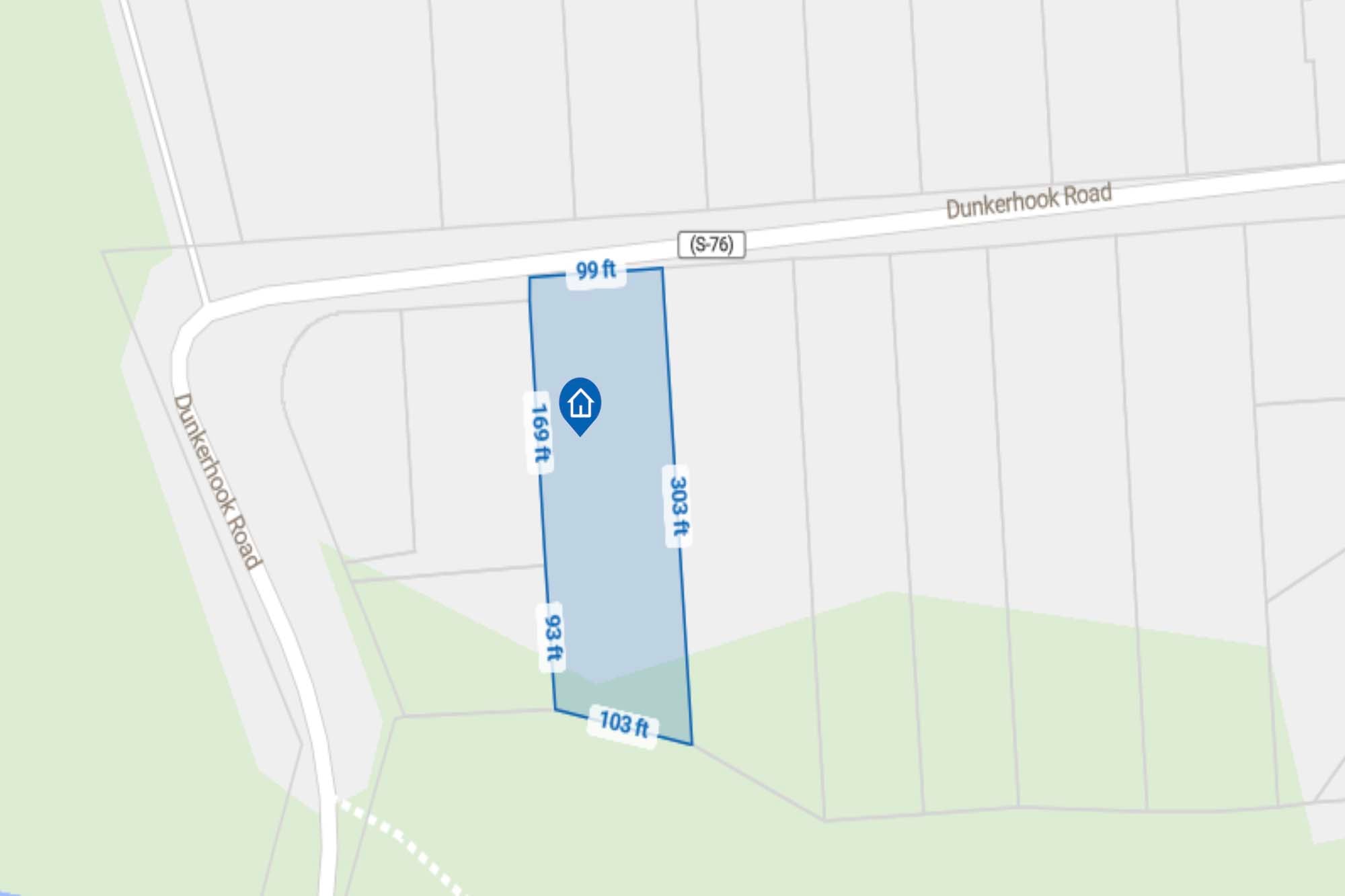 290 Dunkerhook Boundaries