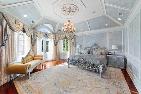 38 Primary Bedroom Suite with Balcony overlooking the estate