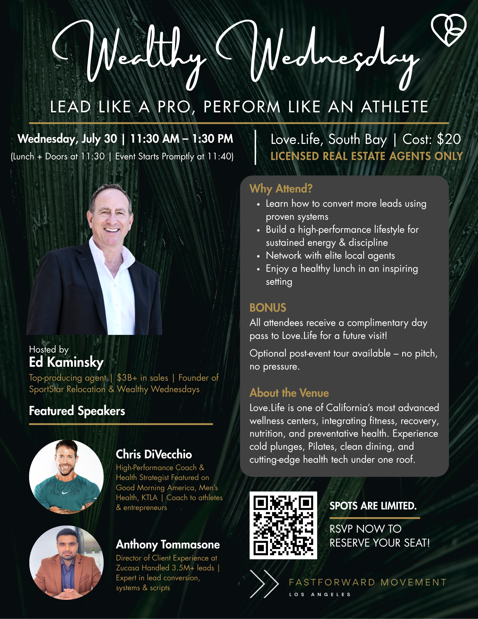 Lead Like a Pro. Perform Like and Athlete
