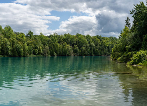 manlius, ny - Green Lake in New York State (large)