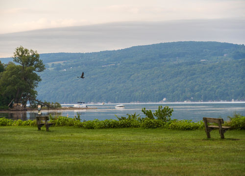 otisco new york - The Otisco Lake Park in Upstate New York, Finger Lakes (large)